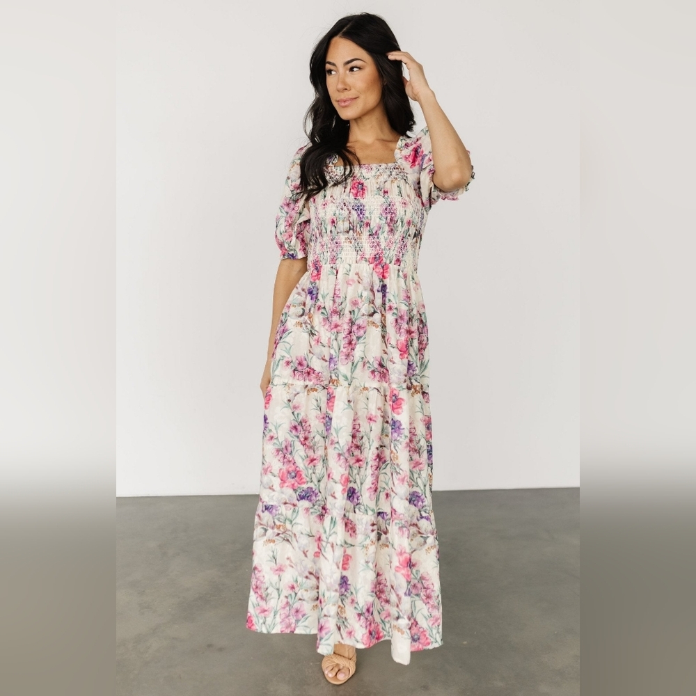 BALTIC BORN Tulsa Smocked Floral Dress